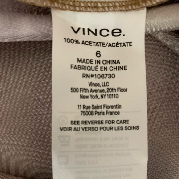 VINCE Women's Square Neck Evening Dress - Picture 16 of 17